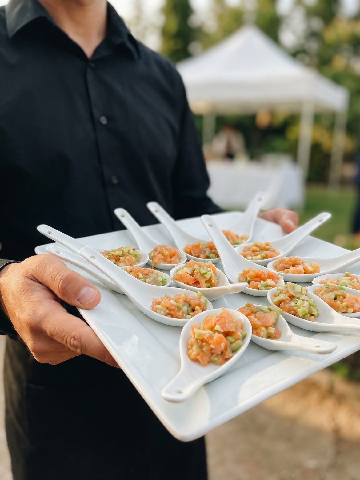Bandeja de aperitivos servida por Al teu gust