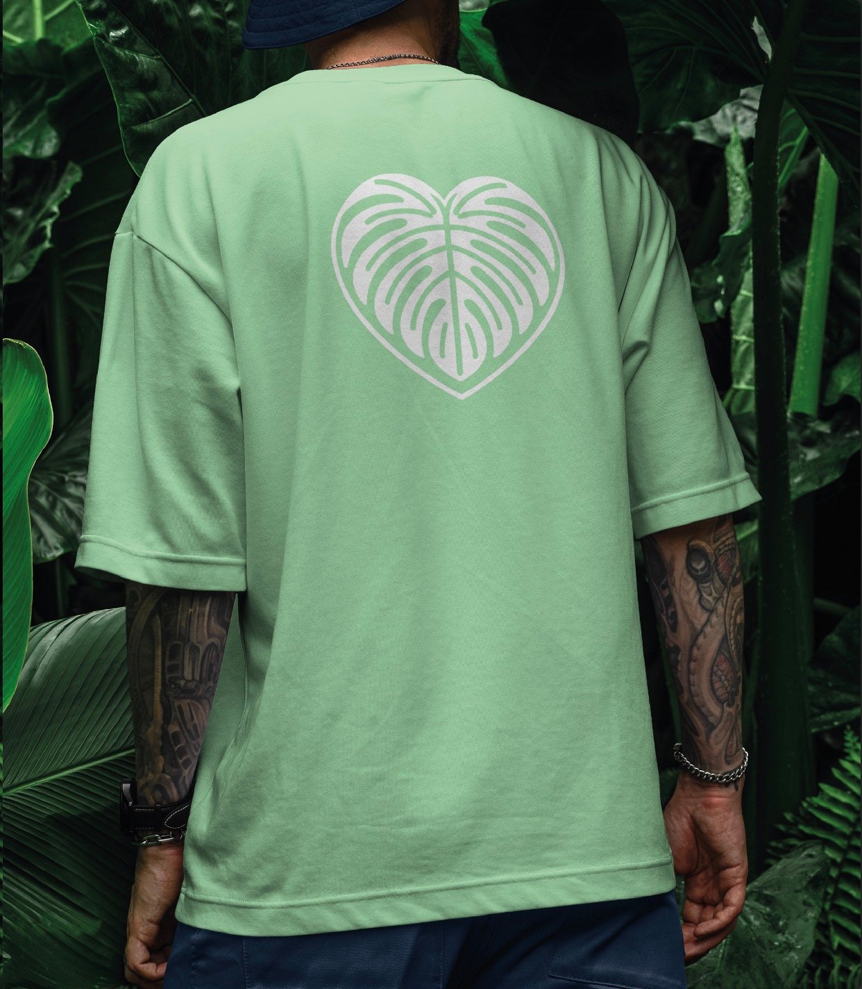 Camiseta de Puraçaí con el símbolo de hoja
