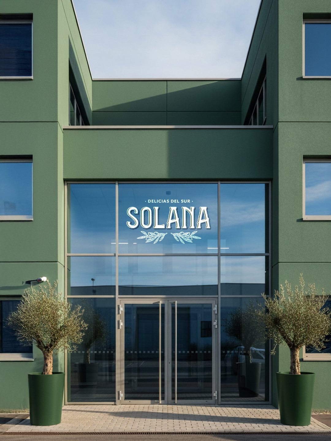 Entrada corporativa de Solana