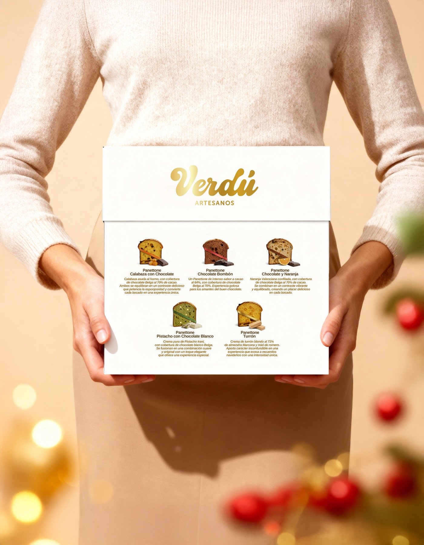 Presentación de la gama de panettone de Verdú